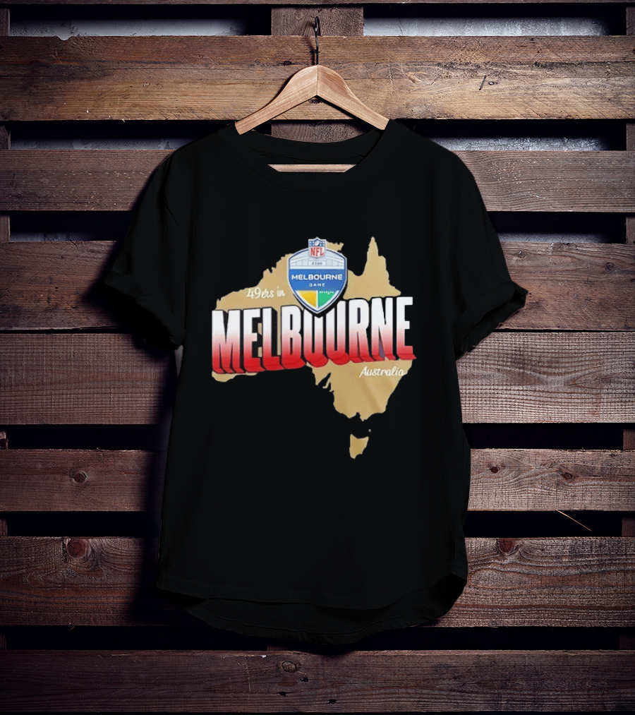 49ers In Melbourne Australia NFL Game 2026 T-Shirt