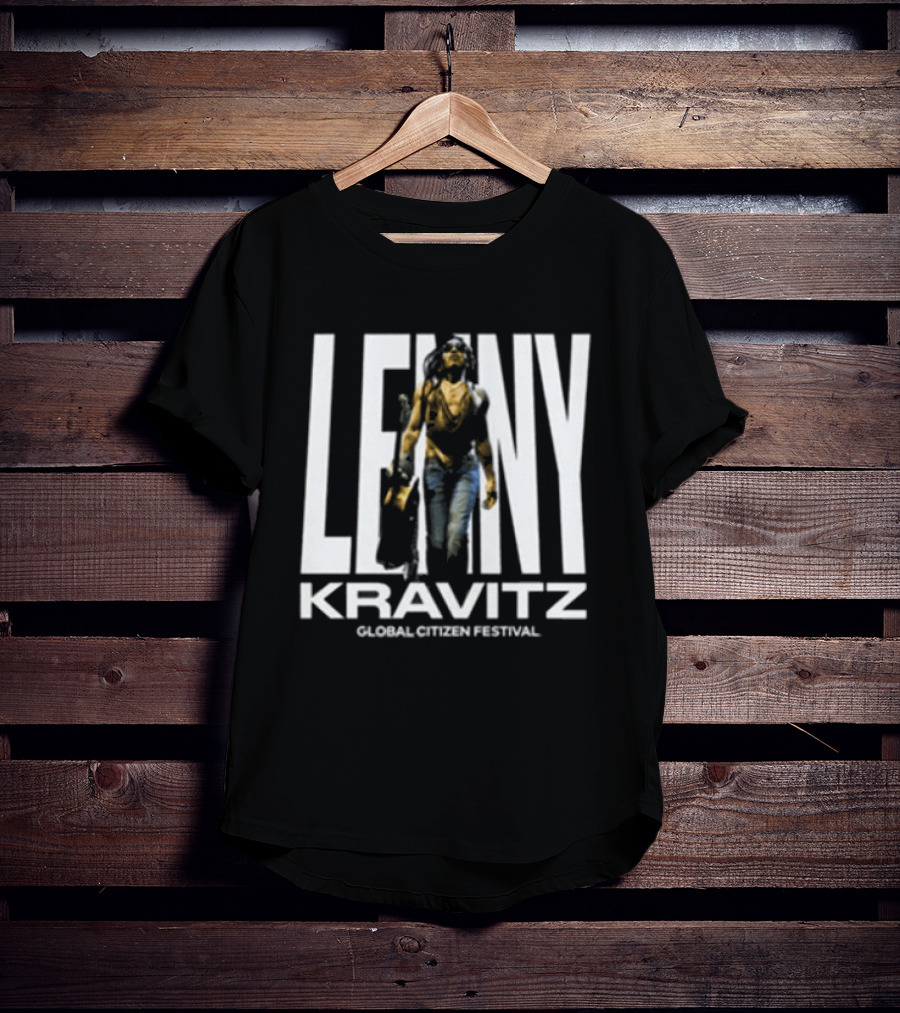 Lenny Kravitz Global Citizen Festival 2026 T-Shirt