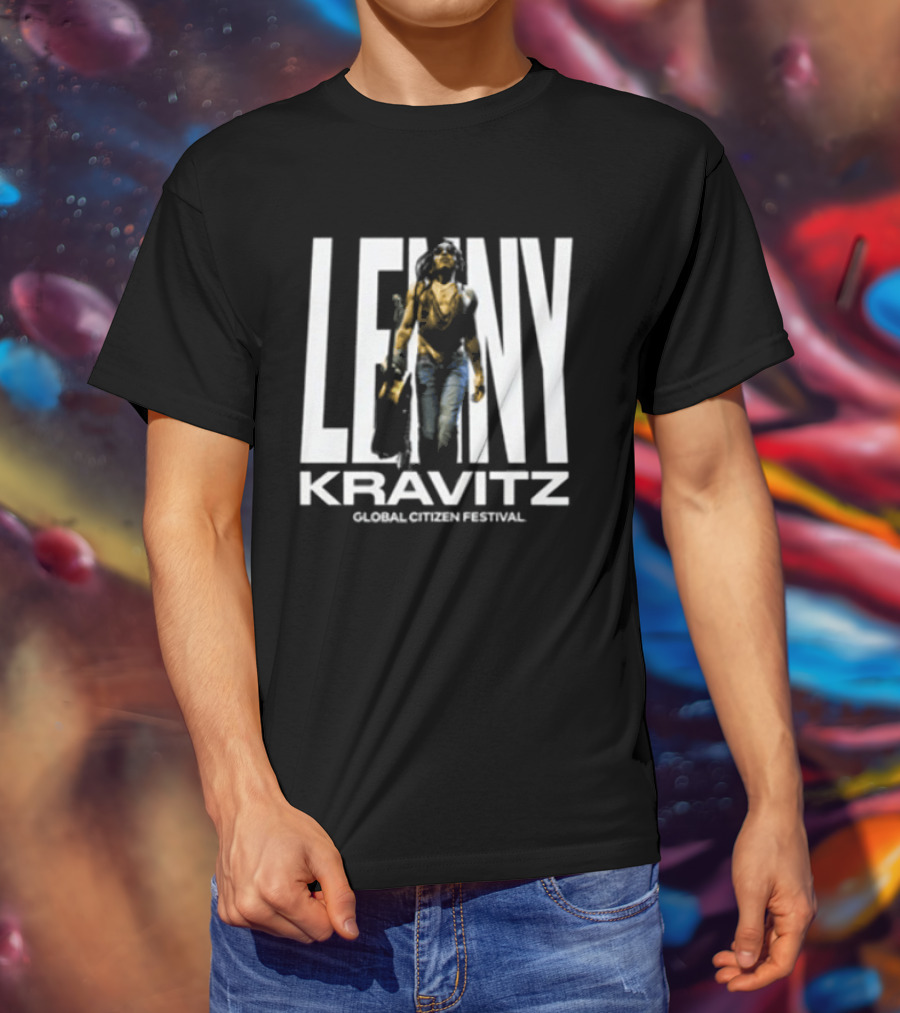 Lenny Kravitz Global Citizen Festival 2026 T-Shirt