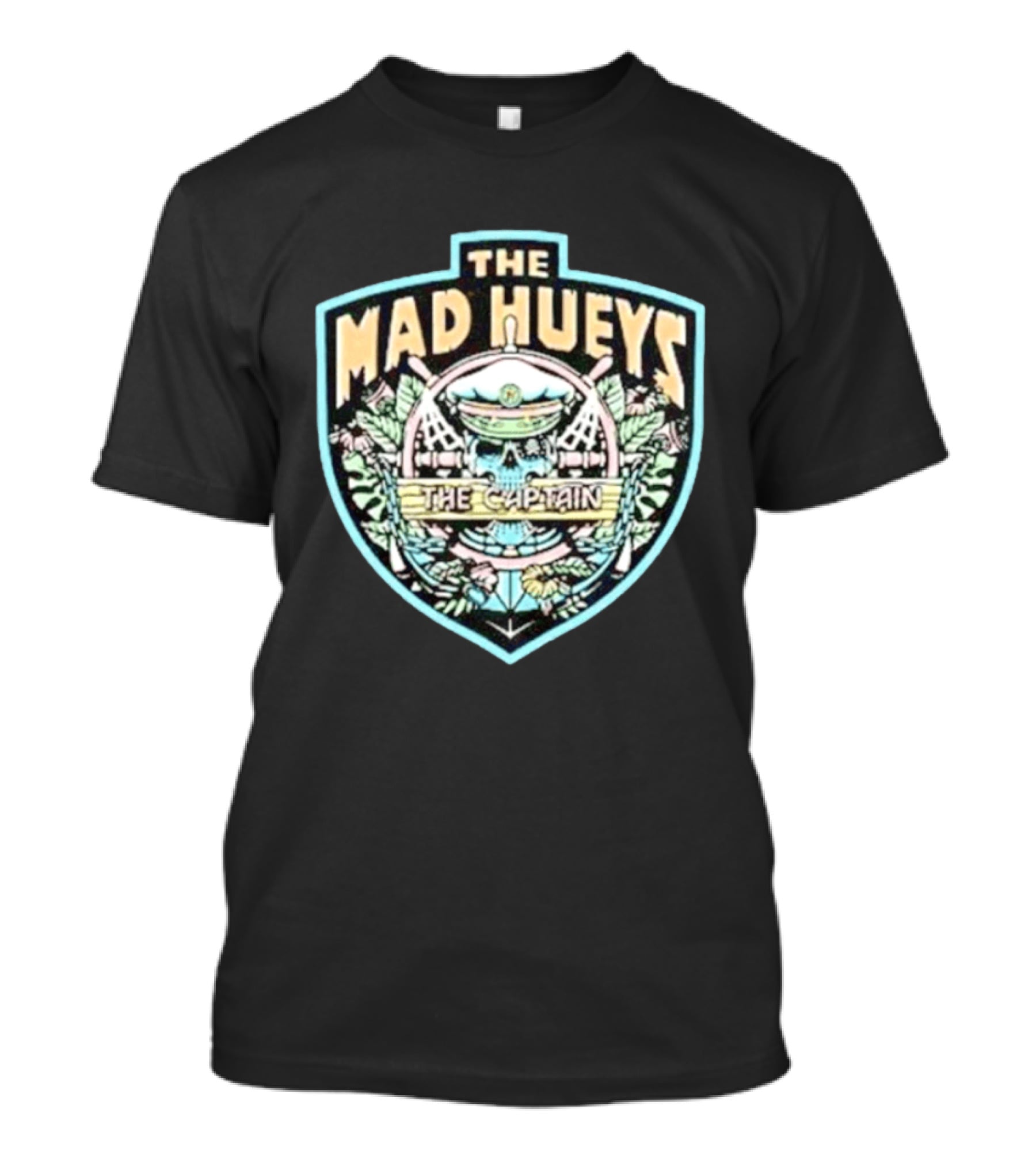 The Mad Hueys The Captain Skull Nautical T-Shirt