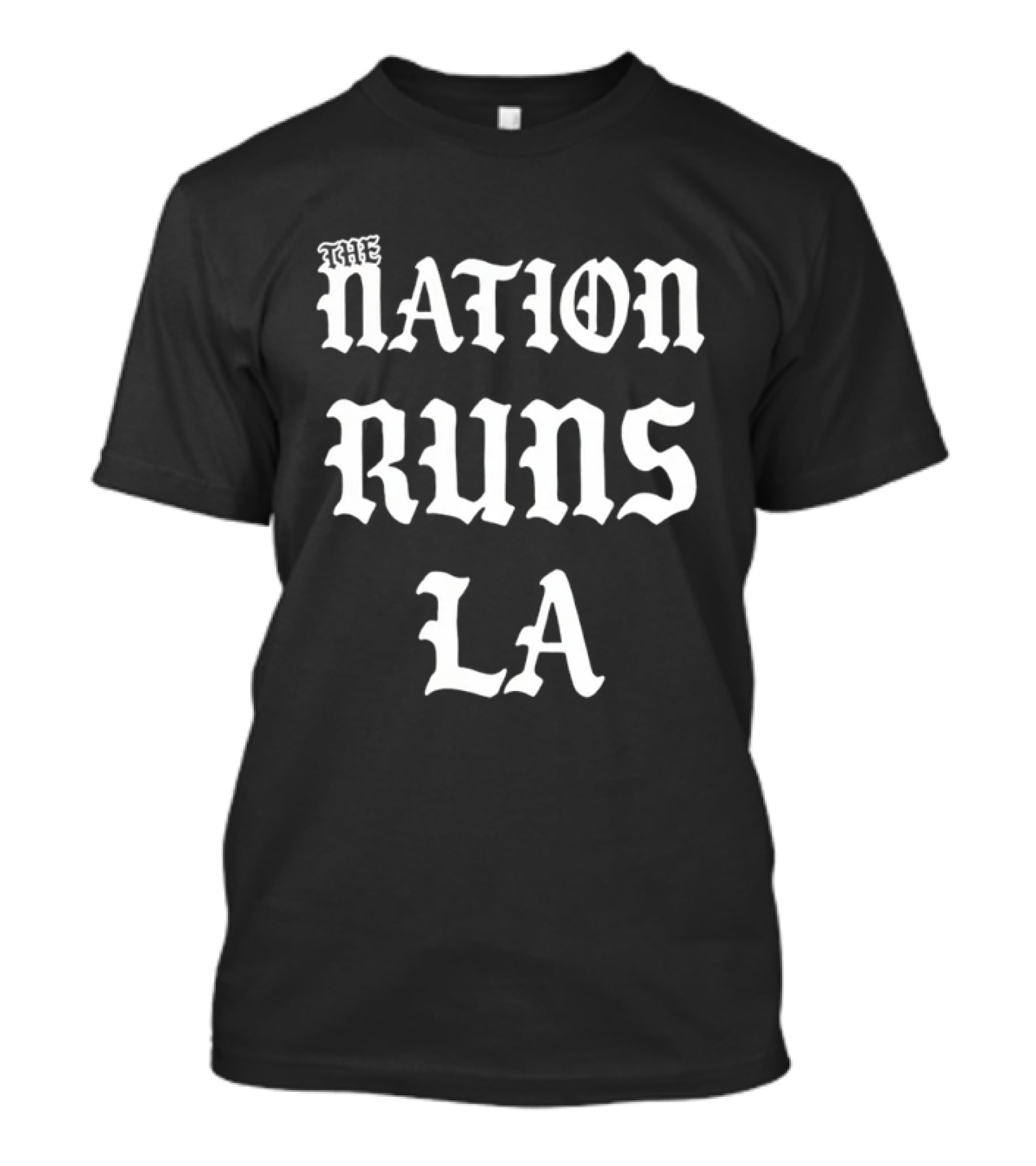 The Nation Runs LA Los Angeles T-Shirt