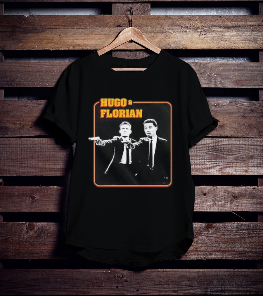 Hugo Ekitike Florian Wirtz Pulp Fiction Style Liverpool Fan T-Shirt