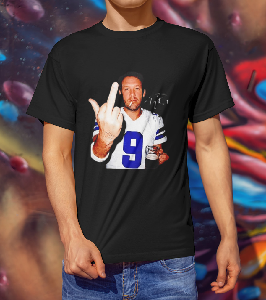 Tony Romo Dallas Cowboys 9 T-Shirt