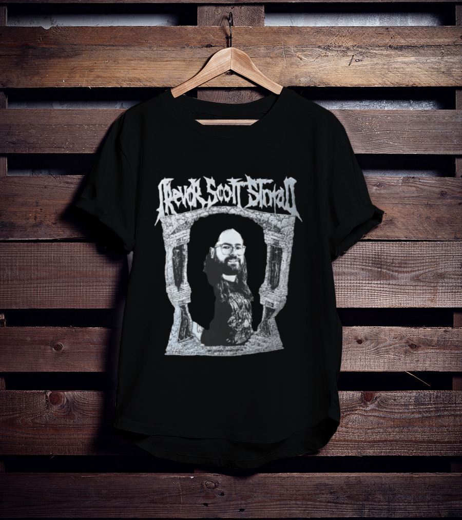 Trevor Scott Strnad 1981 2022 Gothic Stone Arch Memorial T-Shirt
