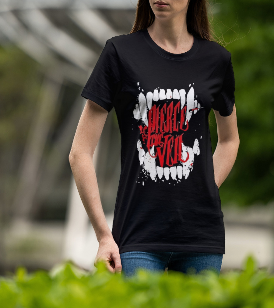 Pierce The Veil Blood Fangs Post Hardcore Band Merch T-Shirt