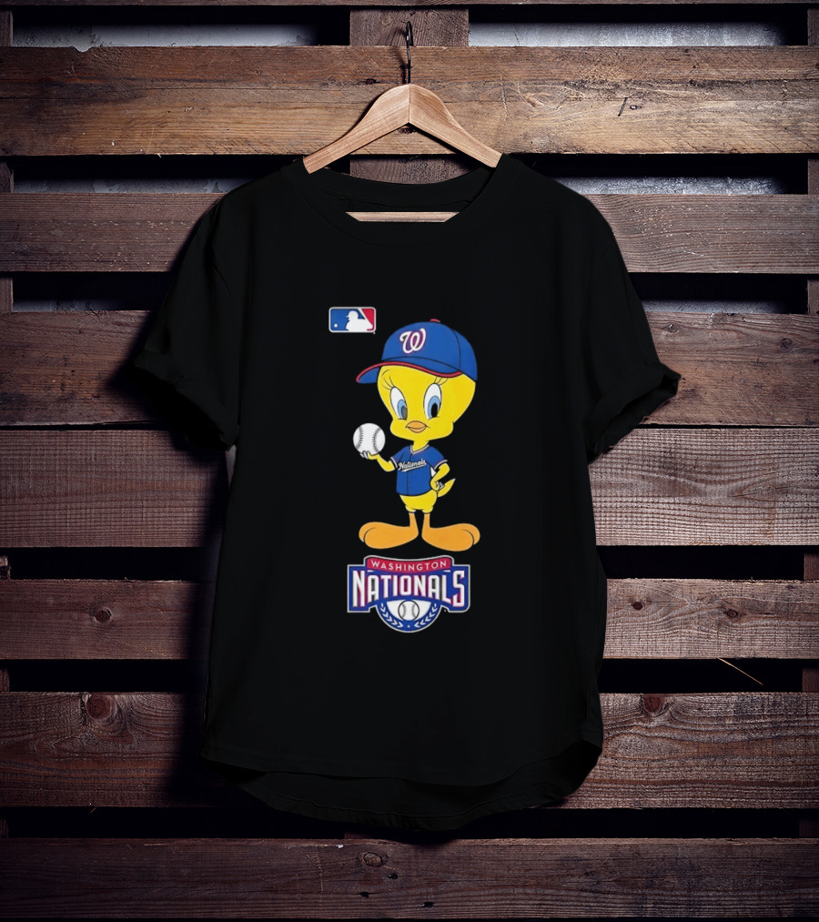 Washington Nationals Tweety Bird Baseball MLB T-Shirt