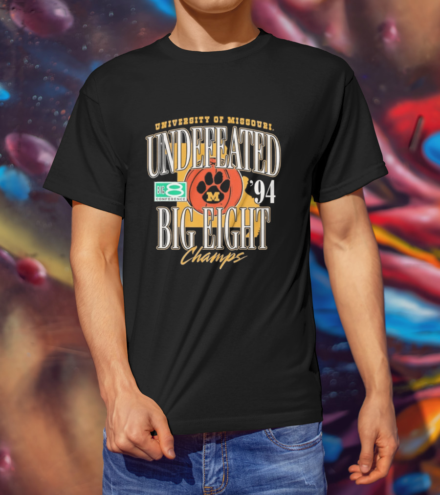 University Of Missouri Big Eight Undefeated Champions 1994 T-Shirt