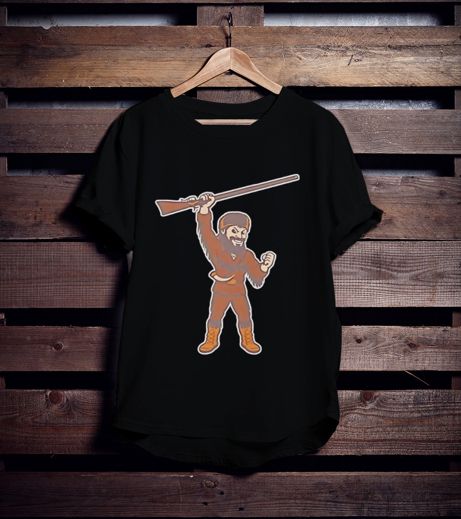 West Virginia Mountaineers WVU Mascot Vintage Rifleman T-Shirt
