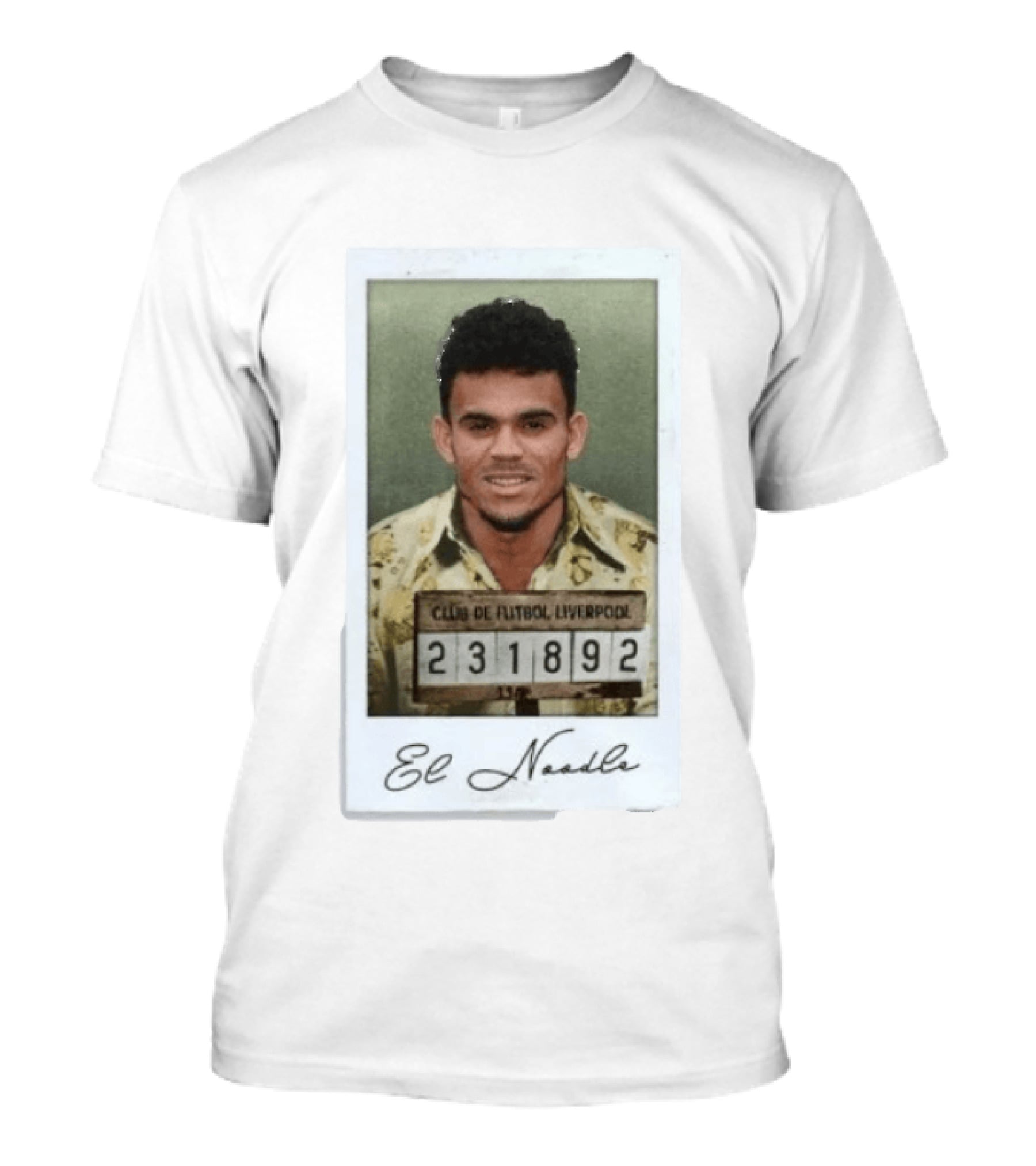 Luis Diaz El Noodle Club De Futbol Liverpool 231892 T-Shirt