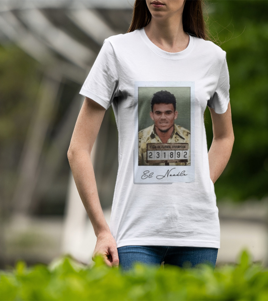 Luis Diaz El Noodle Club De Futbol Liverpool 231892 T-Shirt
