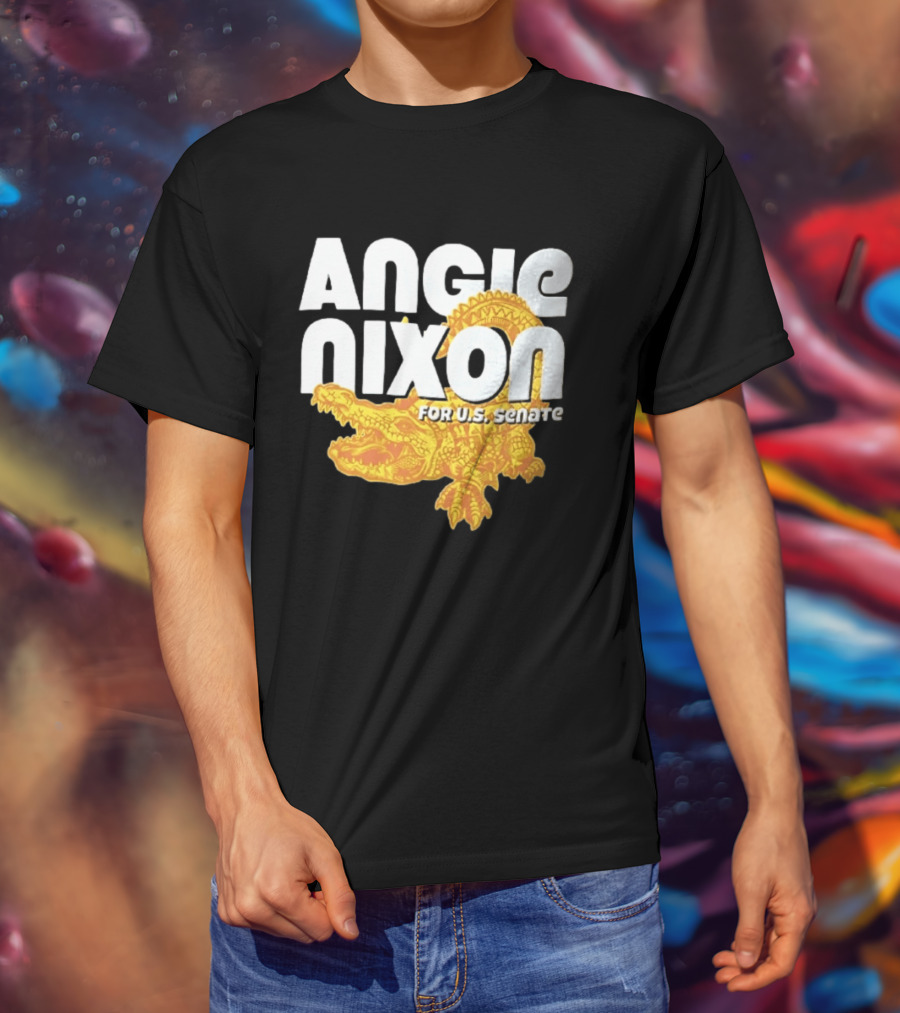 Angie Nixon For U.S. Senate Gator Campaign T-Shirt