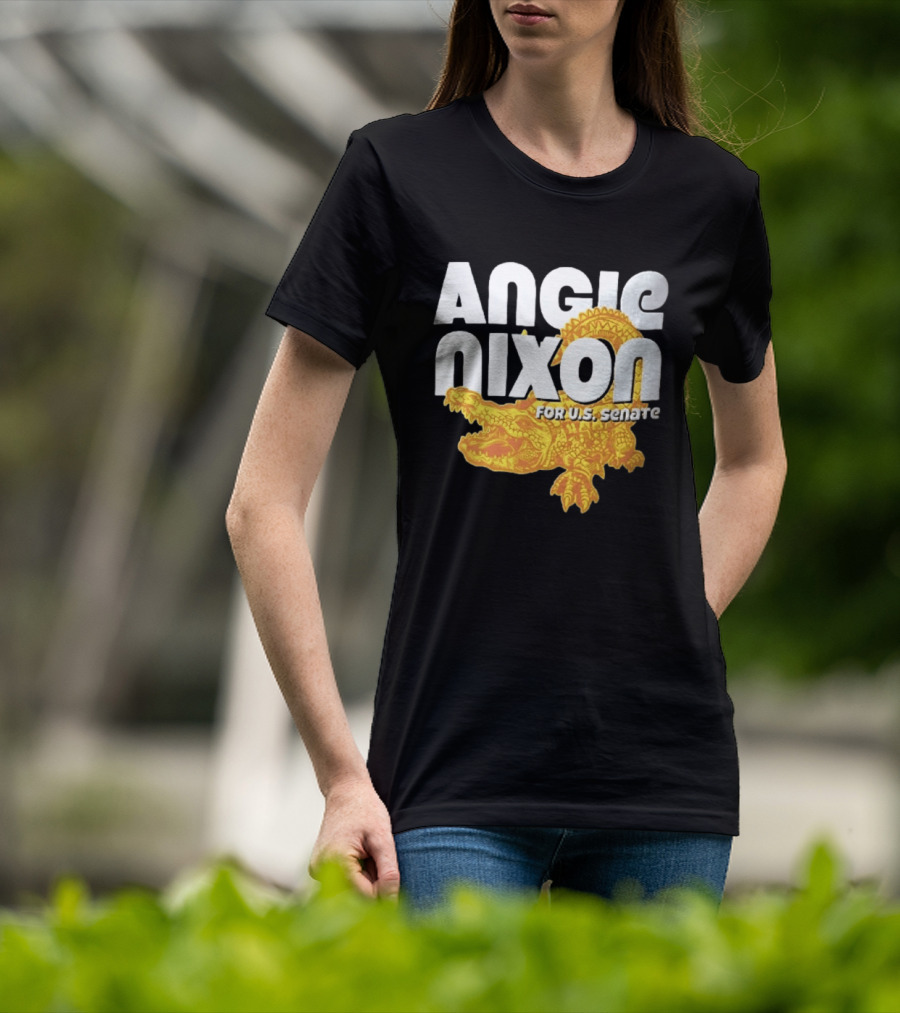 Angie Nixon For U.S. Senate Gator Campaign T-Shirt