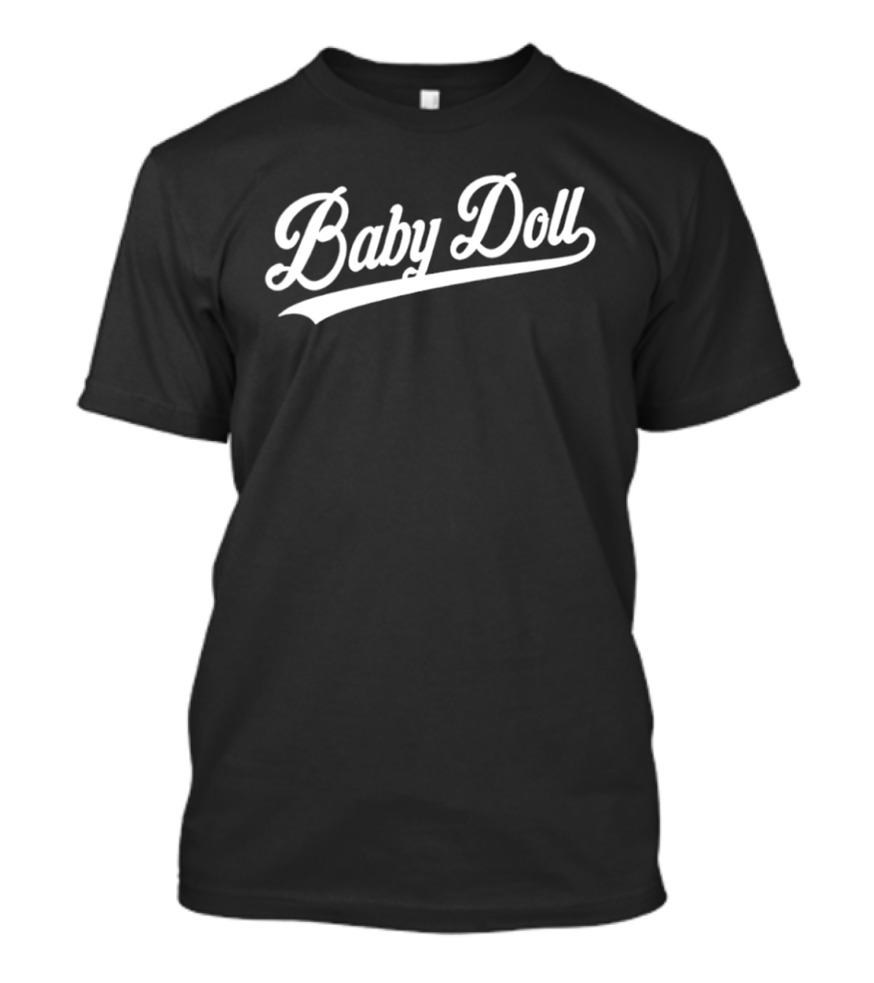 Baby Doll Cursive Script T-Shirt