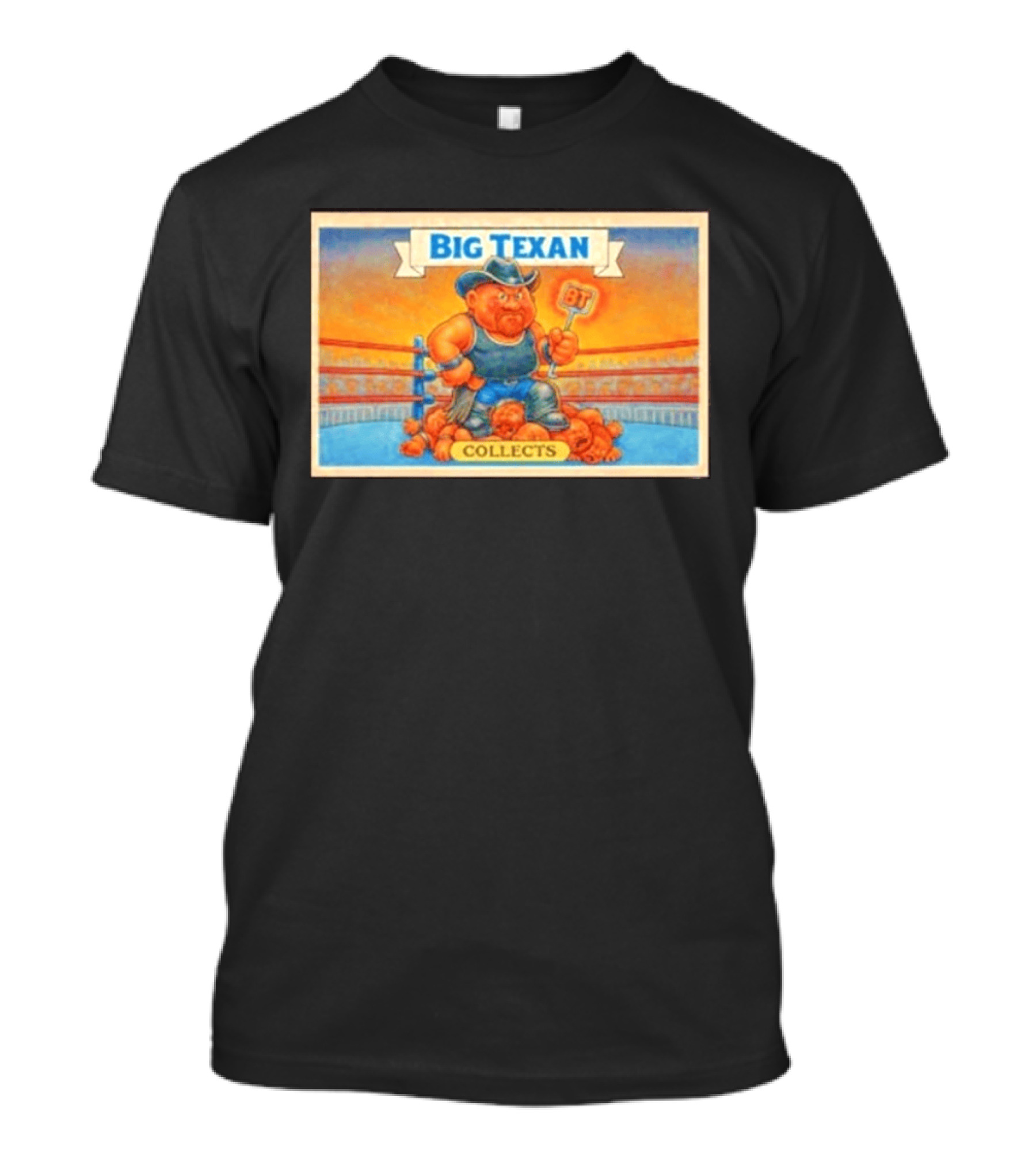 Big Texan BT Wrestling Ring Collects T-Shirt