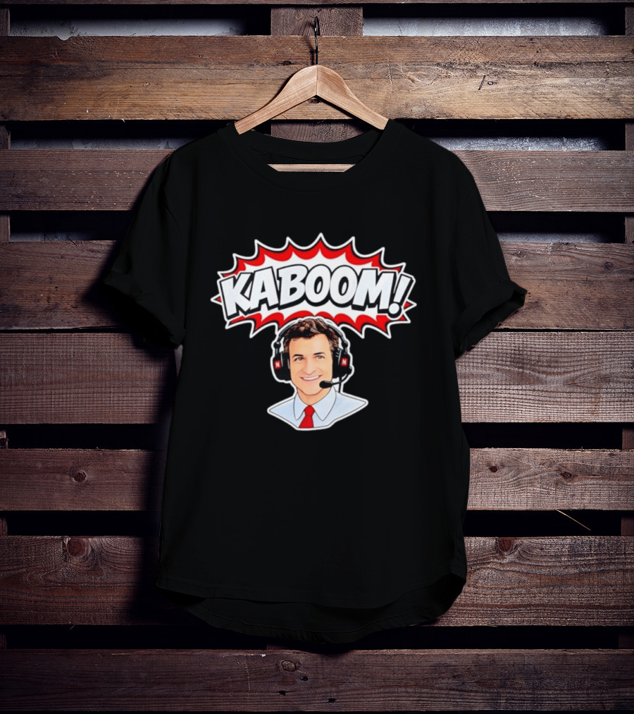Kaboom Sports Broadcaster Jim Nantz CBS T-Shirt
