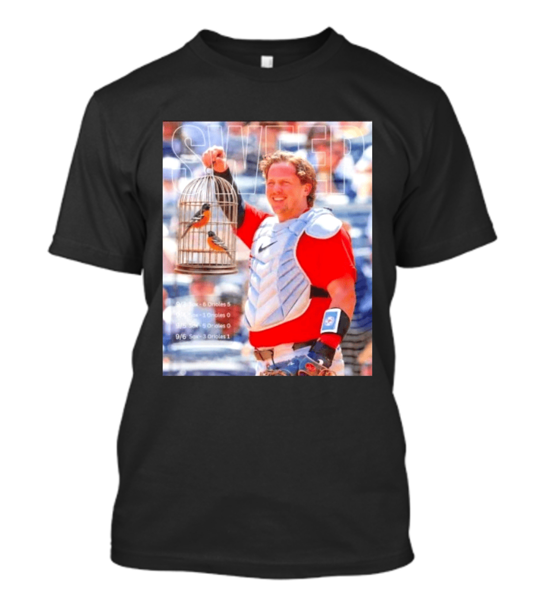 Sweep Complete Boston Red Sox Vs Orioles Victory Highlights T-Shirt