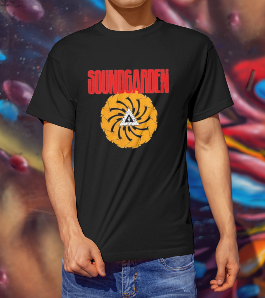 Soundgarden Badmotorfinger Album Grunge Rock Band T-Shirt