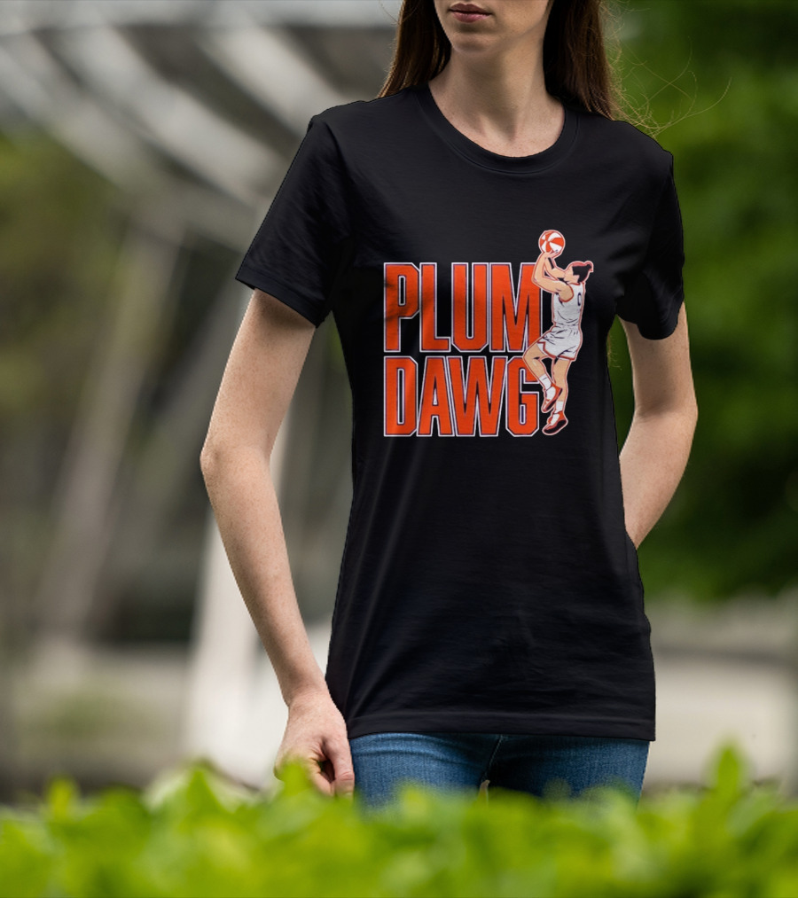 Kelsey Plum Dawg Las Vegas Aces WNBA Basketball Player T-Shirt