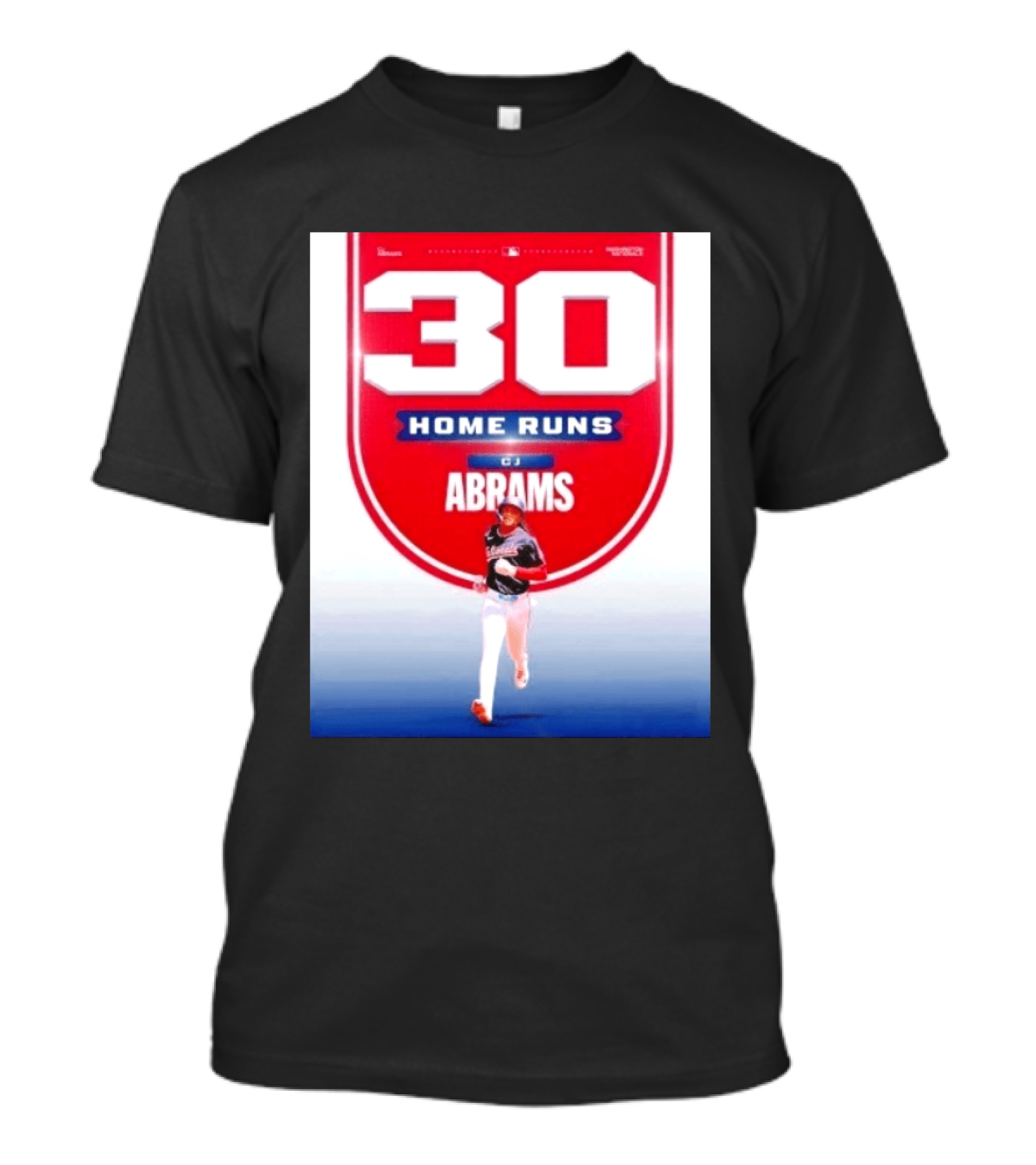 30 Home Runs CJ Abrams Washington Nationals T-Shirt