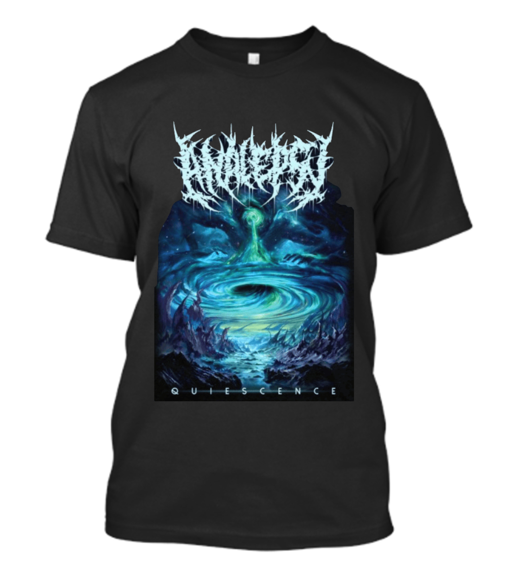 Miasma Records Analepsy Quiescence Surreal Cosmic Vortex T-Shirt