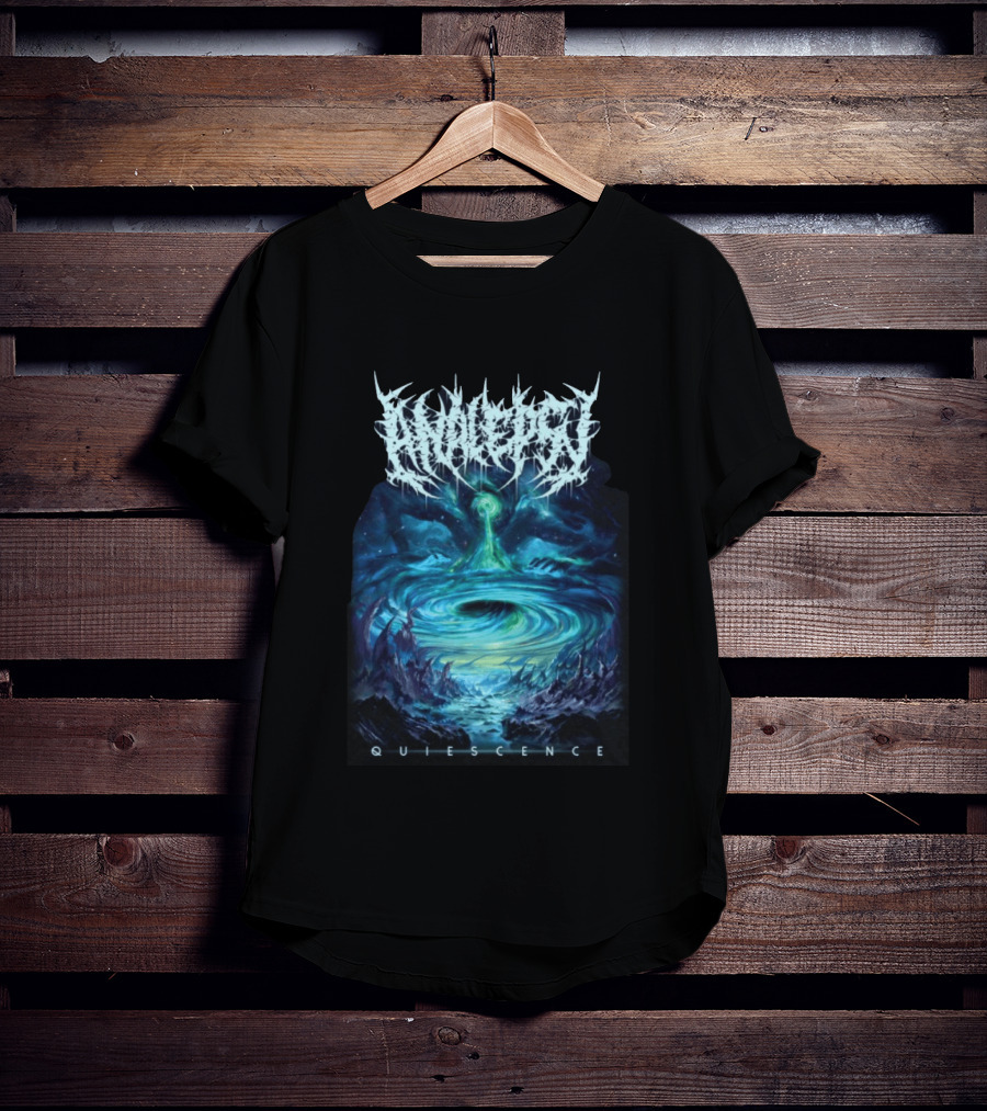Miasma Records Analepsy Quiescence Surreal Cosmic Vortex T-Shirt