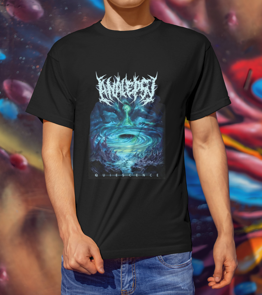 Miasma Records Analepsy Quiescence Surreal Cosmic Vortex T-Shirt