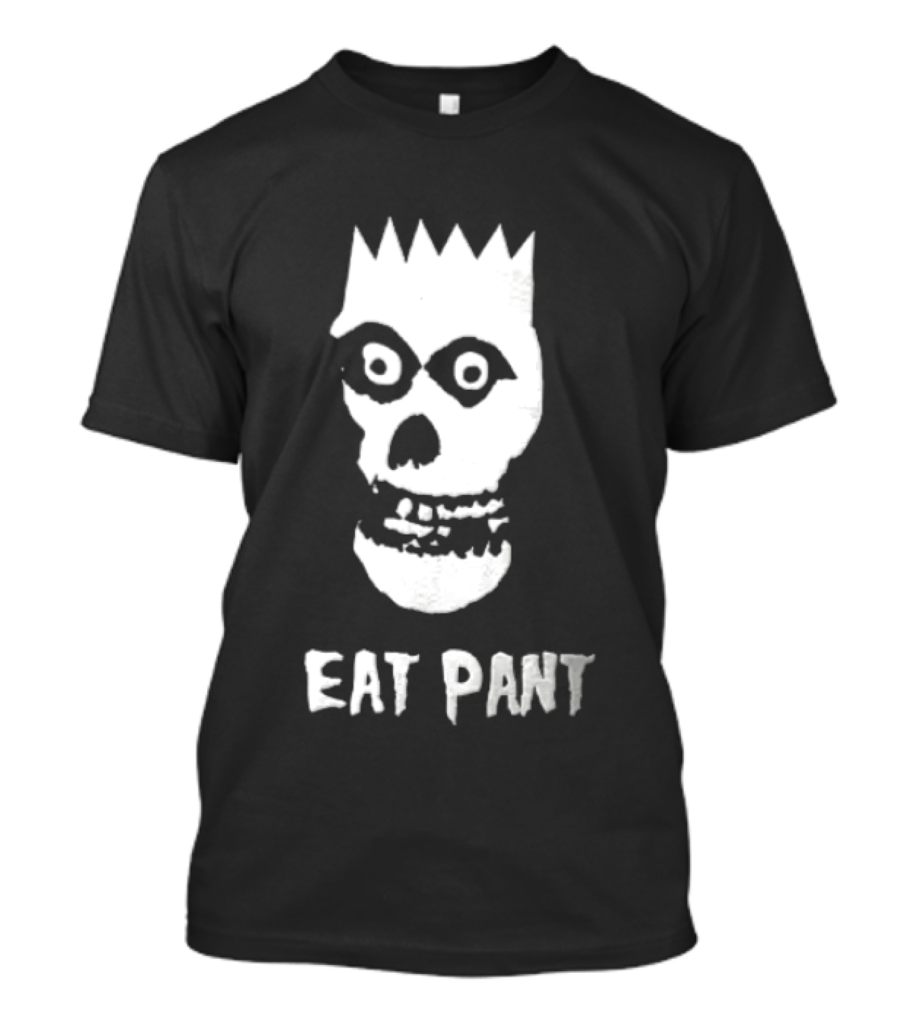Misfits The Ghost Mashup EAT PANT Skull Head T-Shirt