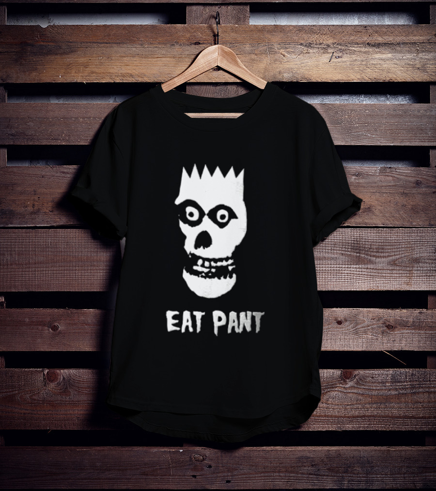 Misfits The Ghost Mashup EAT PANT Skull Head T-Shirt
