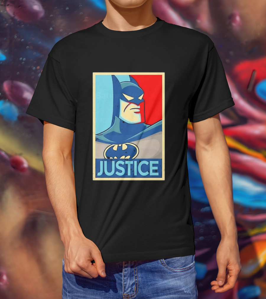 Justice Distressed Batman DC Comics T-Shirt