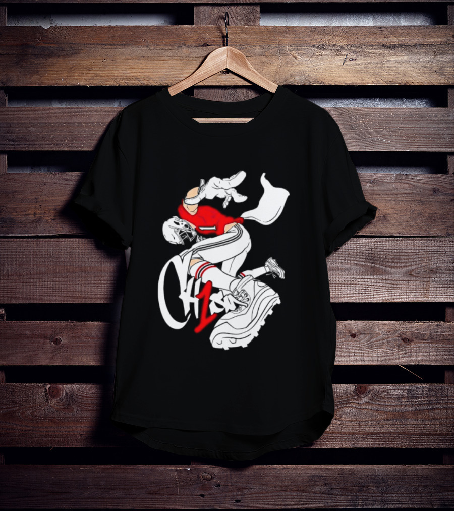 Drake Maye New England Patriots Number 1 T-Shirt