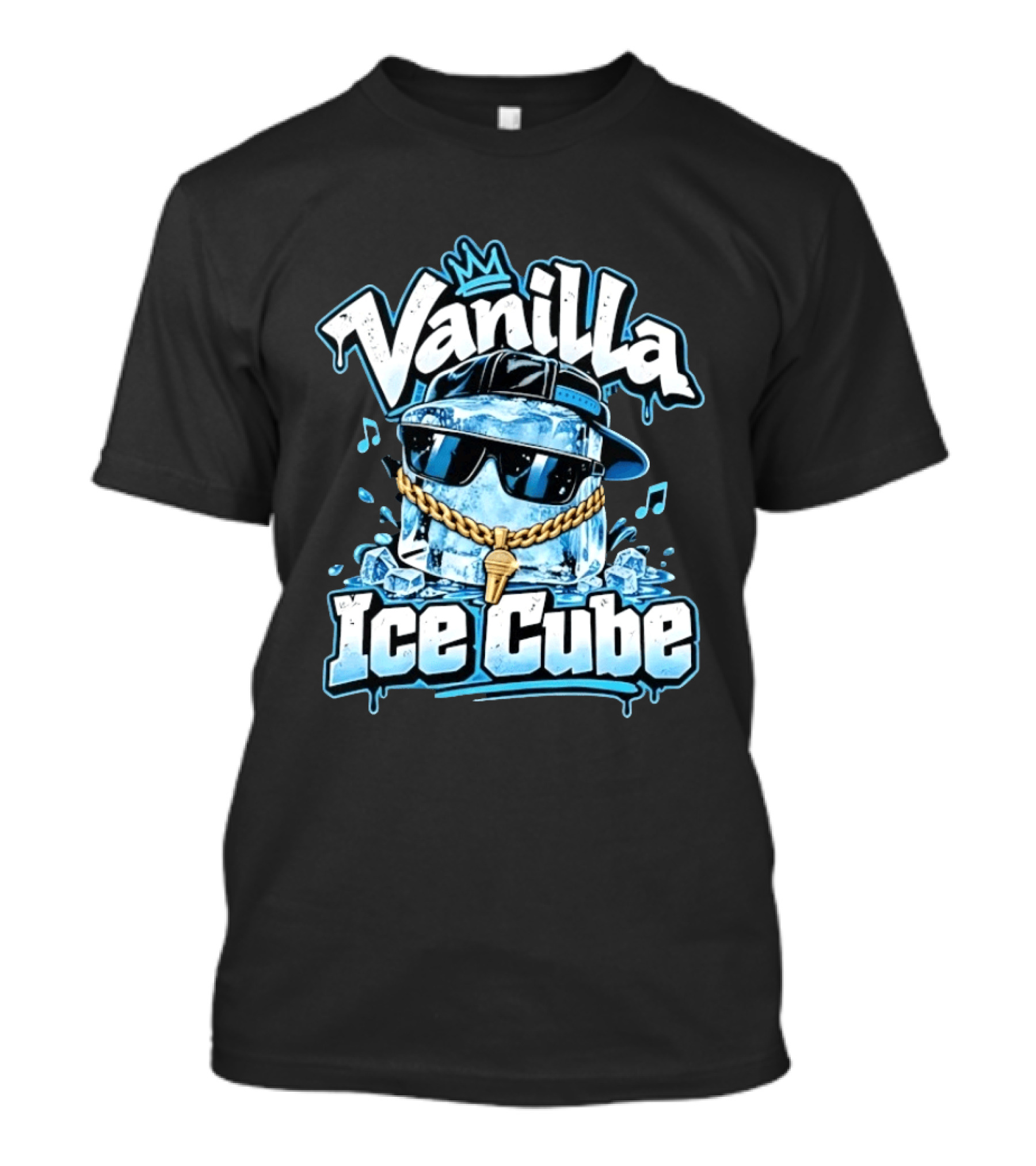 Vanilla Ice Cube Hip Hop Music Rap Cool Ice T-Shirt