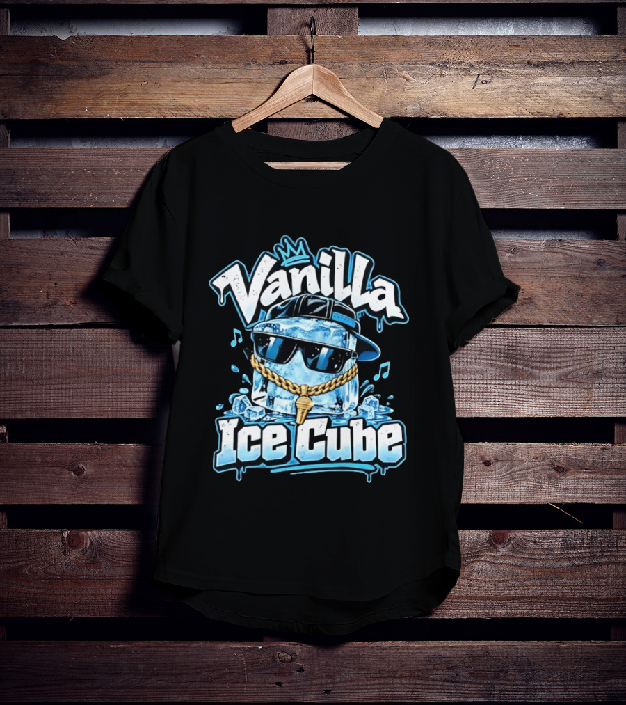 Vanilla Ice Cube Hip Hop Music Rap Cool Ice T-Shirt