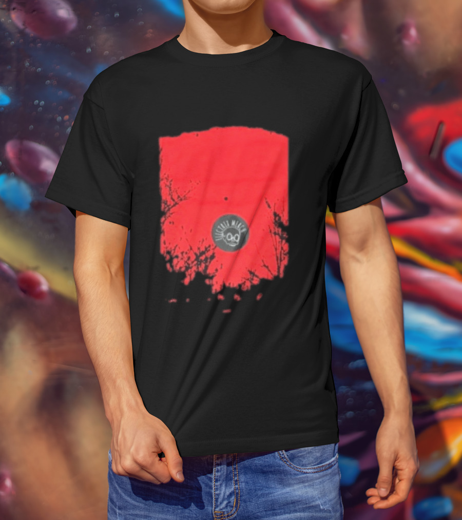 Electrix Store American Football The One With The Piano Tree Circle T-Shirt