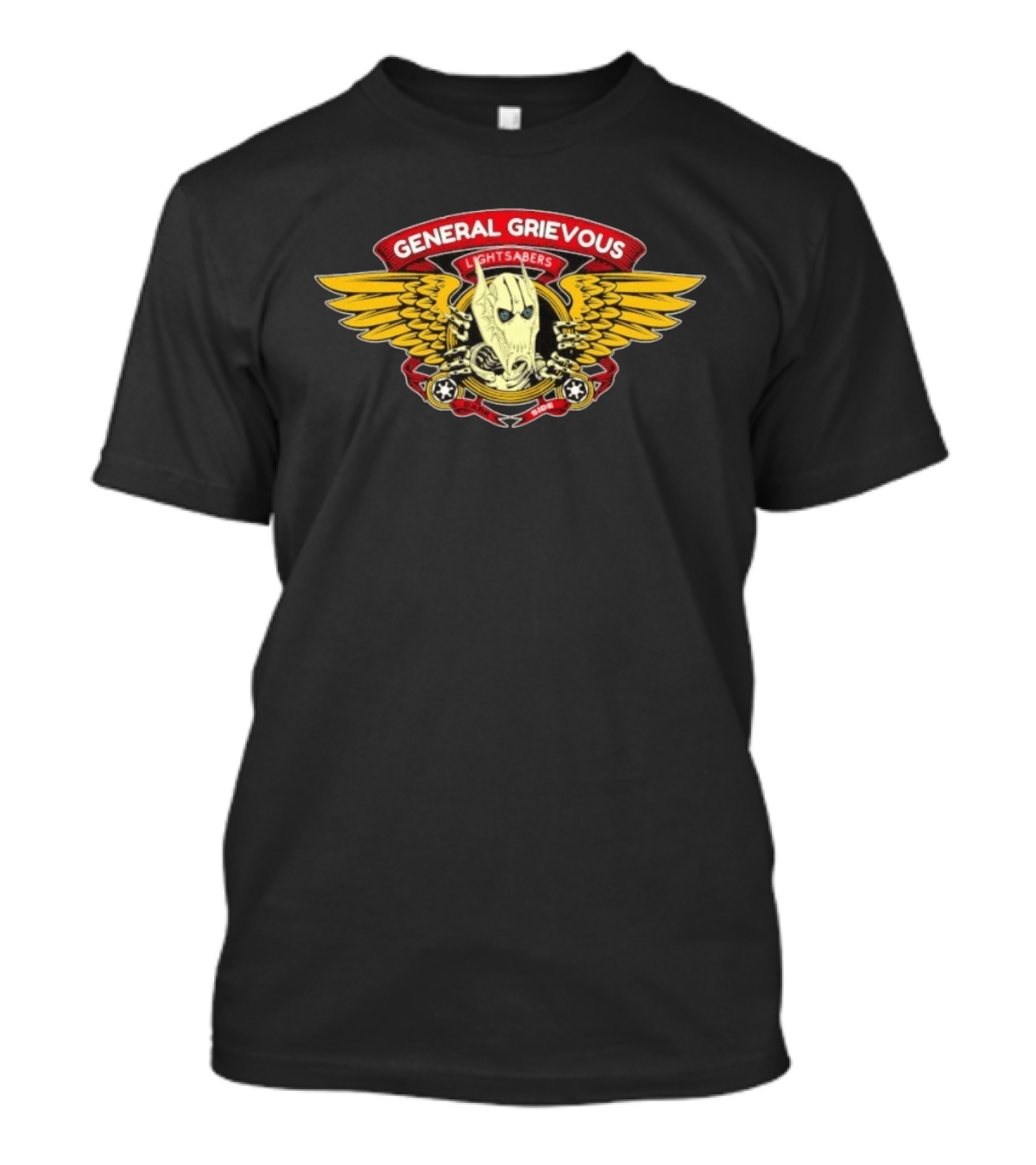 General Grievous Lightsabers Wings Dark Side Star Wars T-Shirt