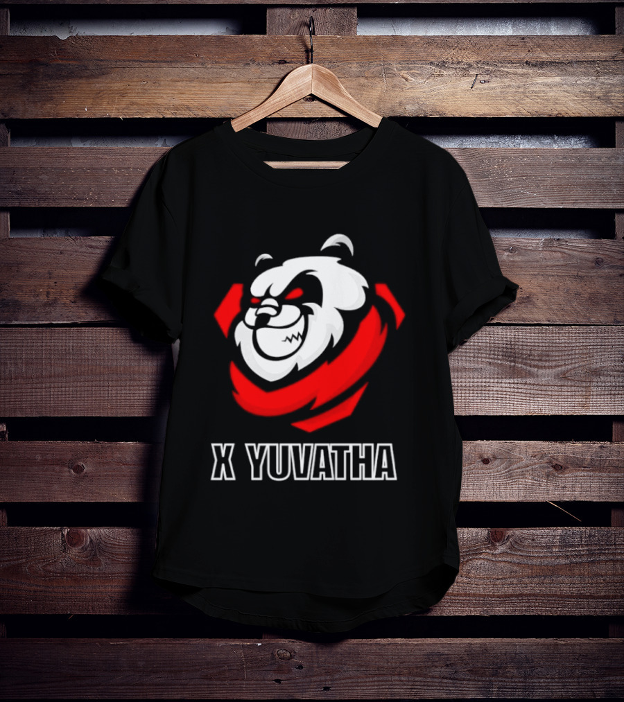 X Yuvatha Panda Gaming Esports T-Shirt