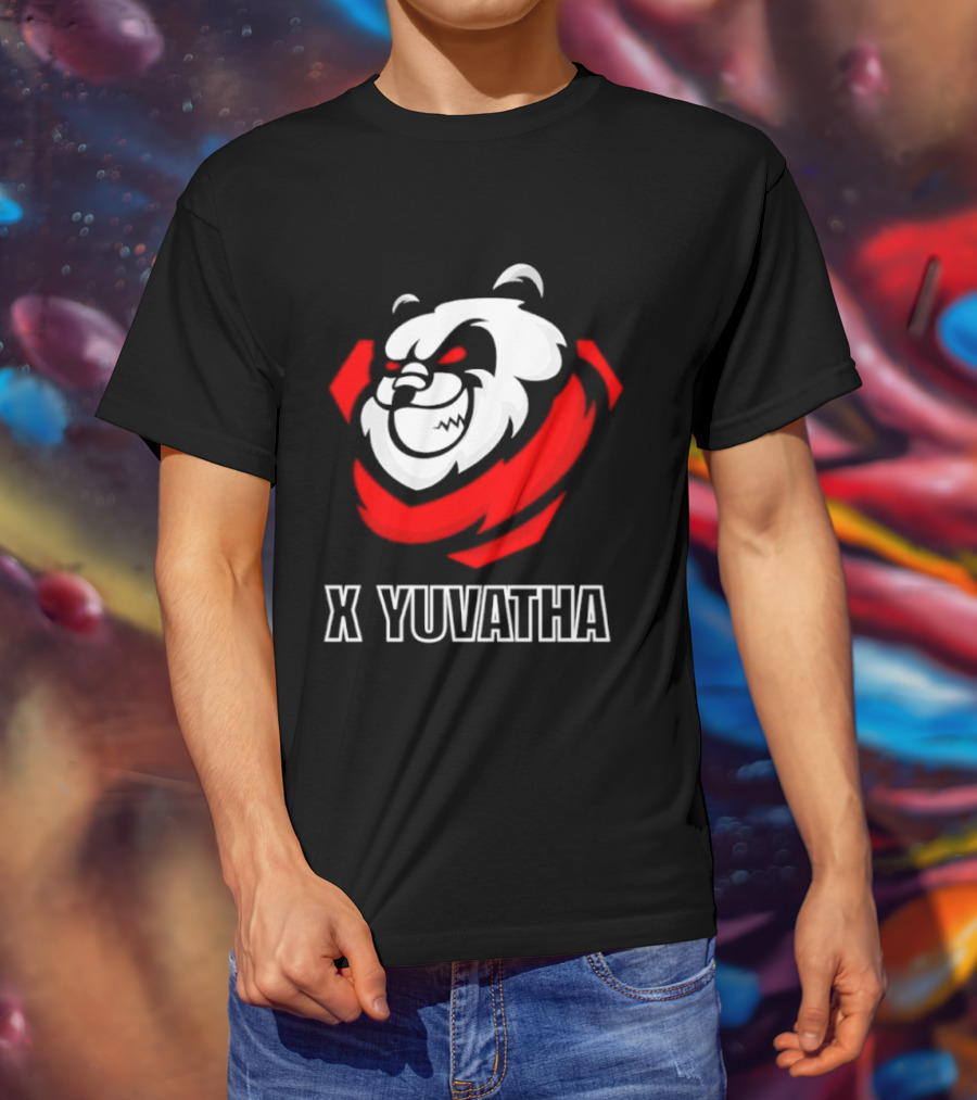 X Yuvatha Panda Gaming Esports T-Shirt