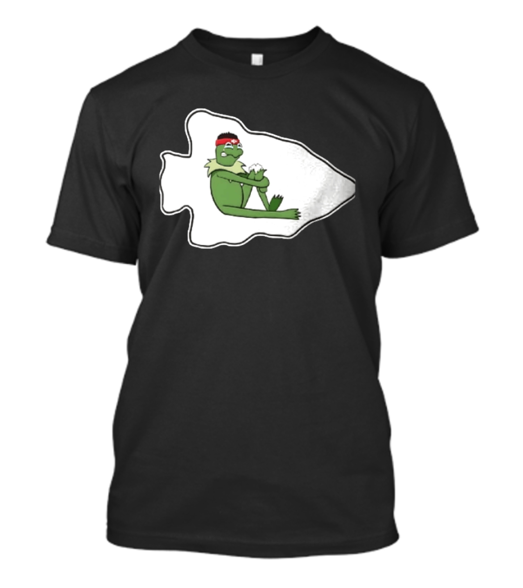 Patrick Mahomes Kansas City Chiefs Crying Kermit Meme T-Shirt