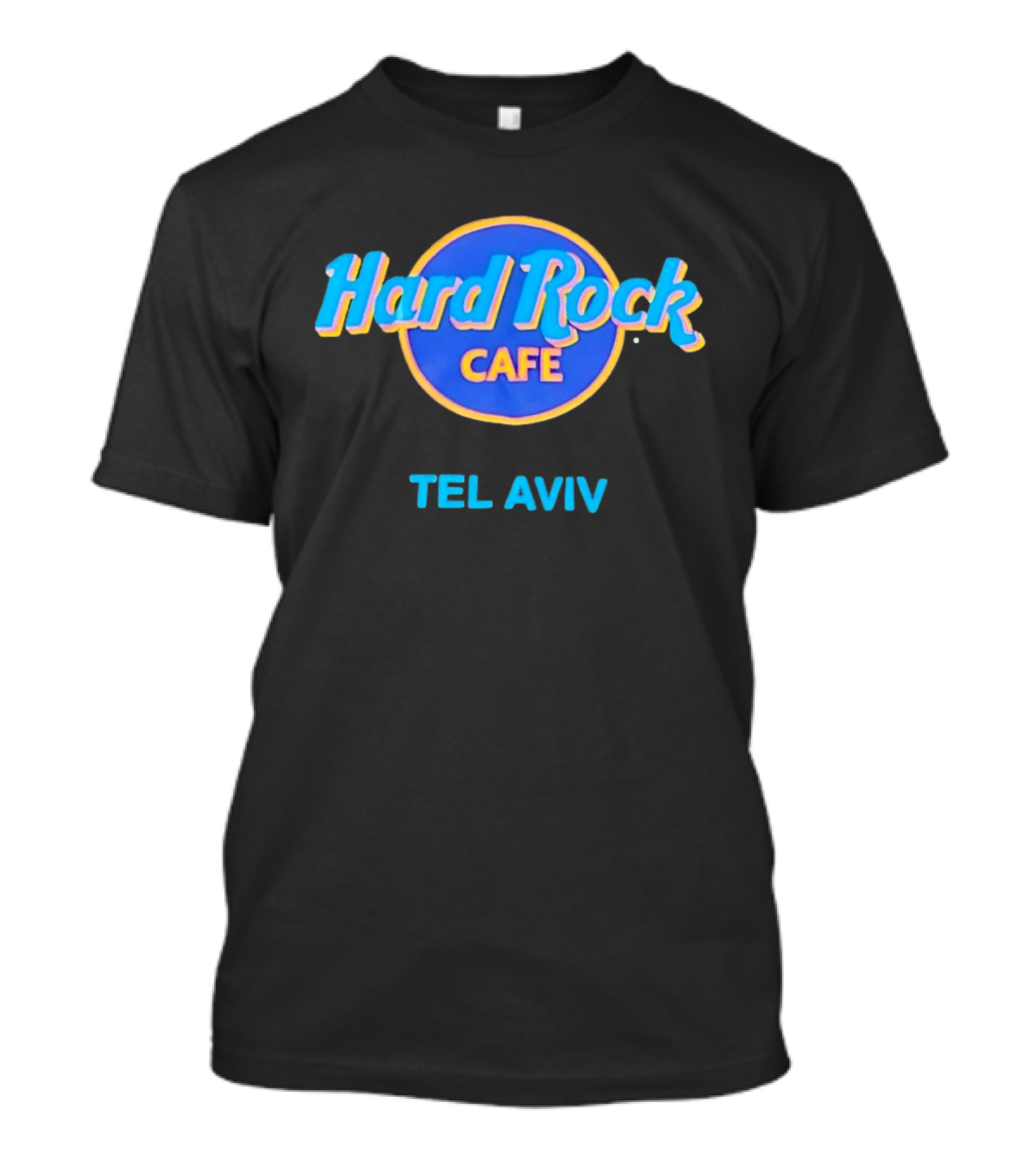 Hard Rock Cafe Tel Aviv Blue Circle T-Shirt
