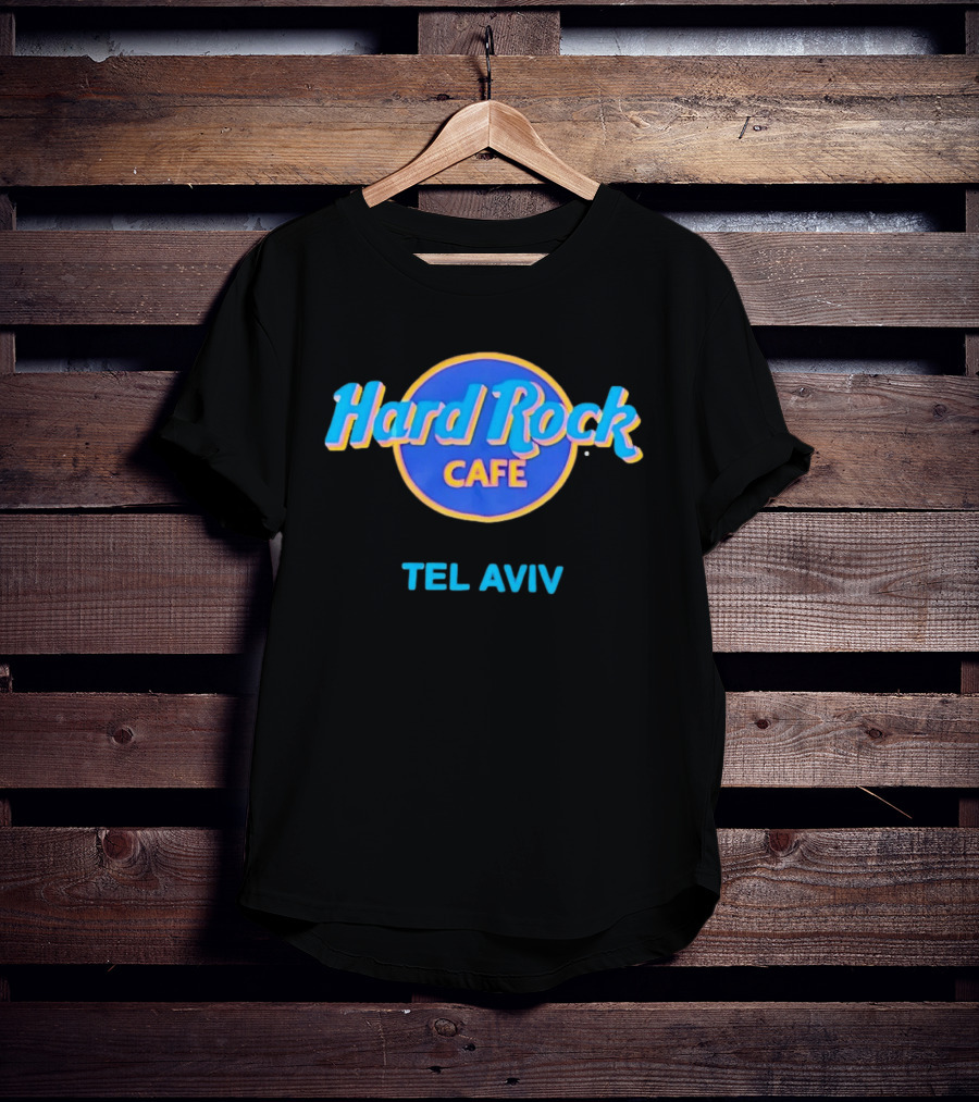 Hard Rock Cafe Tel Aviv Blue Circle T-Shirt