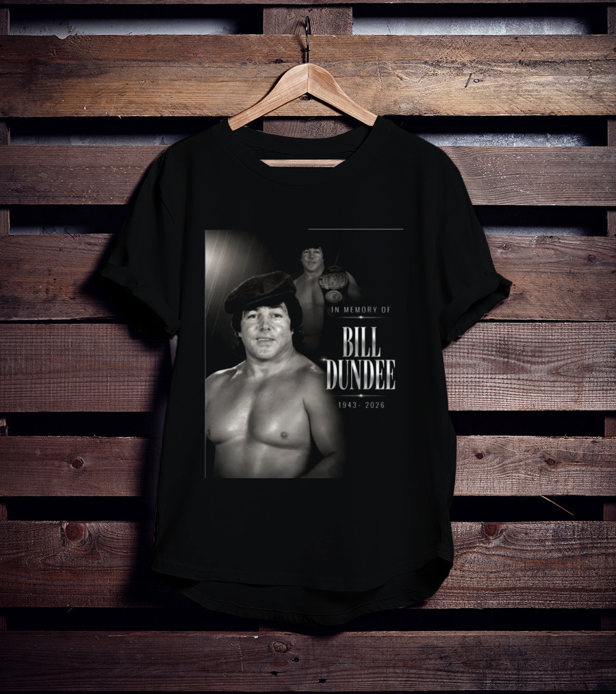 In Memory Of Bill Dundee 1943 2026 Wrestling Legend T-Shirt