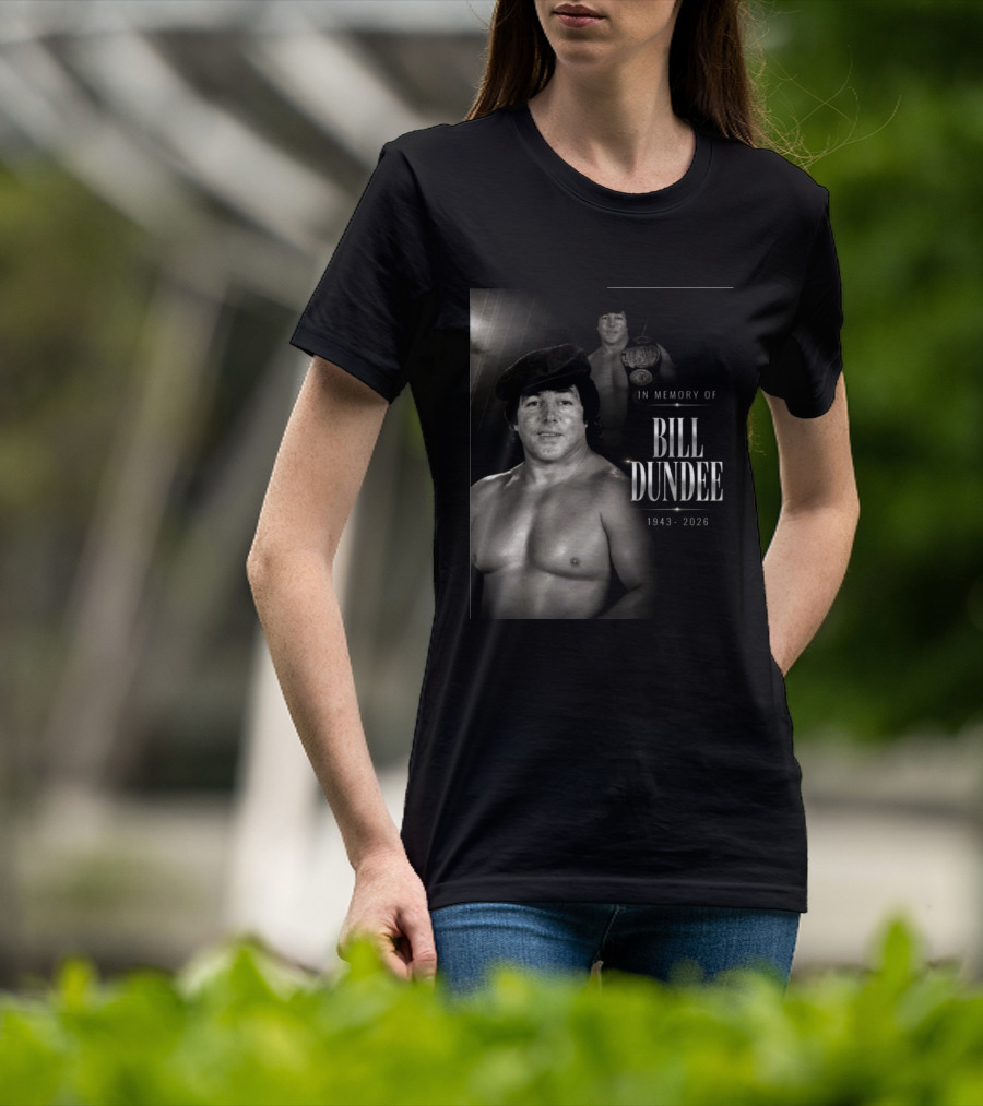 In Memory Of Bill Dundee 1943 2026 Wrestling Legend T-Shirt