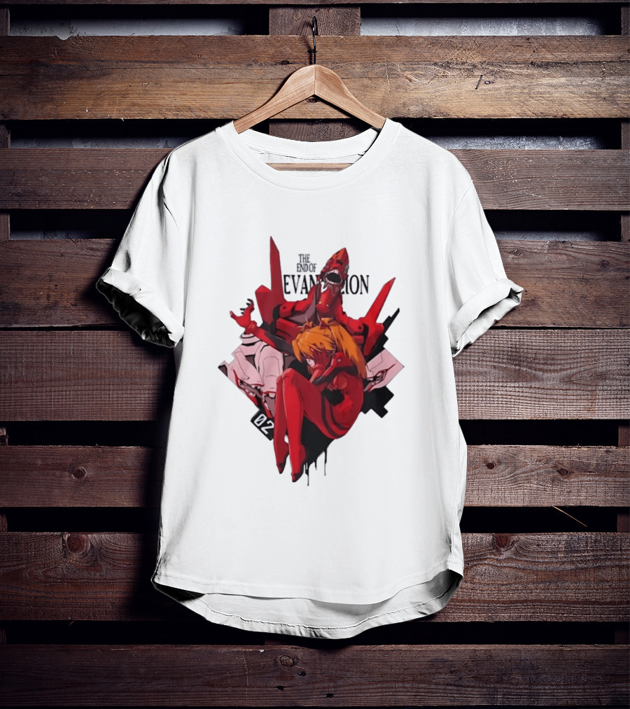 The End Of Evangelion Asuka Langley Soryu Eva Unit 02 T-Shirt