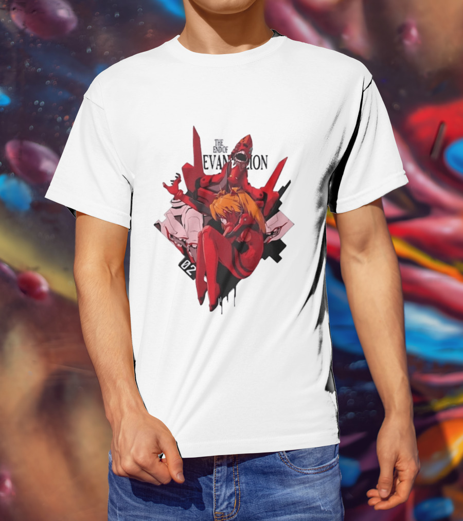 The End Of Evangelion Asuka Langley Soryu Eva Unit 02 T-Shirt