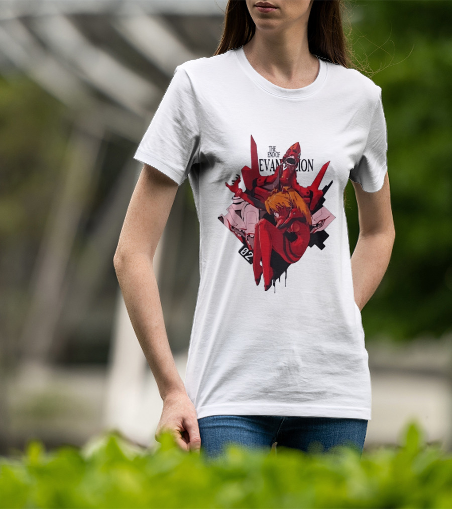 The End Of Evangelion Asuka Langley Soryu Eva Unit 02 T-Shirt