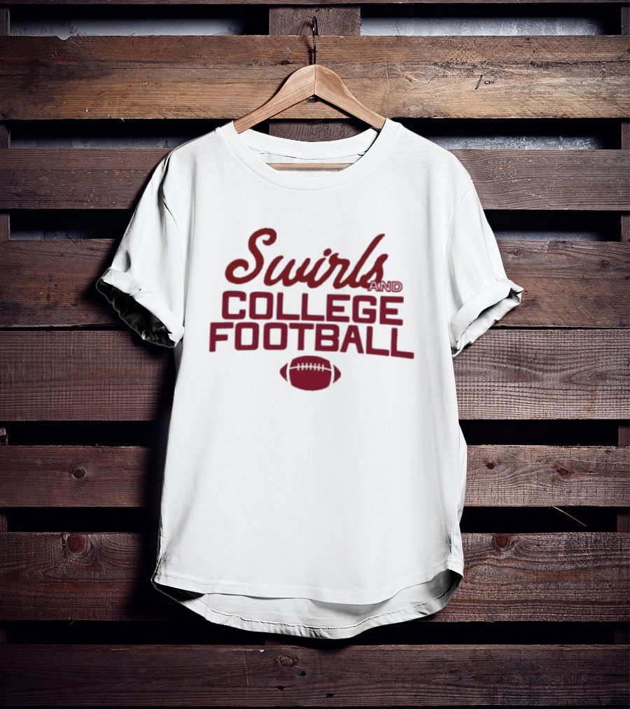 Oklahoma Sooners Swirls College Football T-Shirt