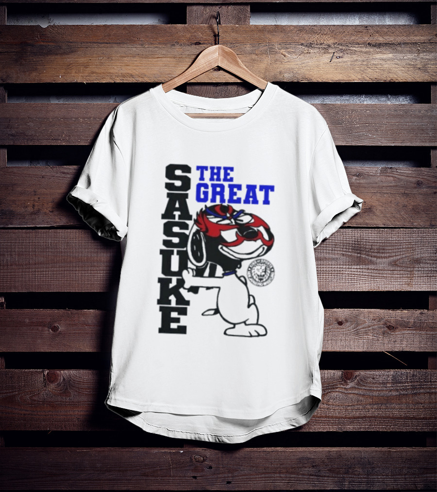 The Great Sasuke Snoopy New Japan Pro Wrestling T-Shirt