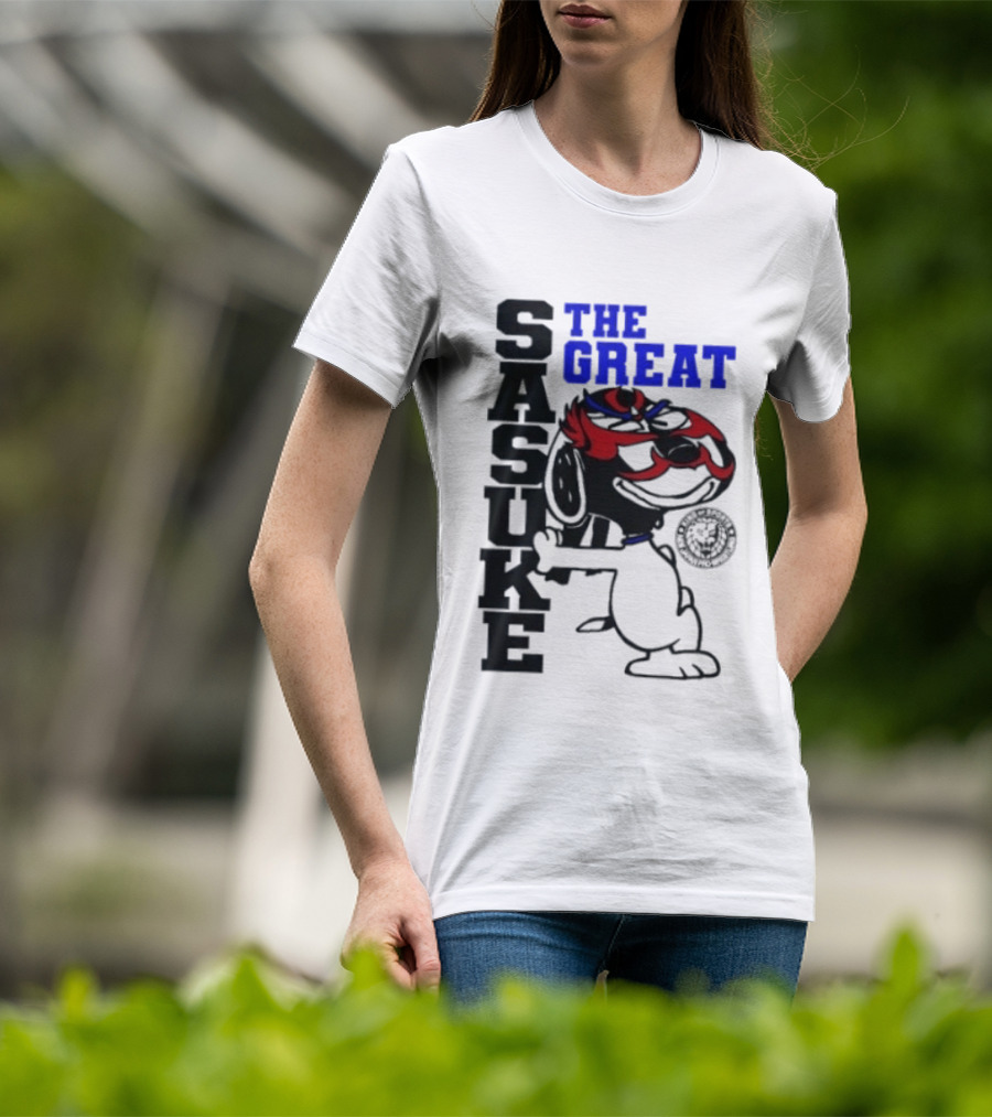 The Great Sasuke Snoopy New Japan Pro Wrestling T-Shirt