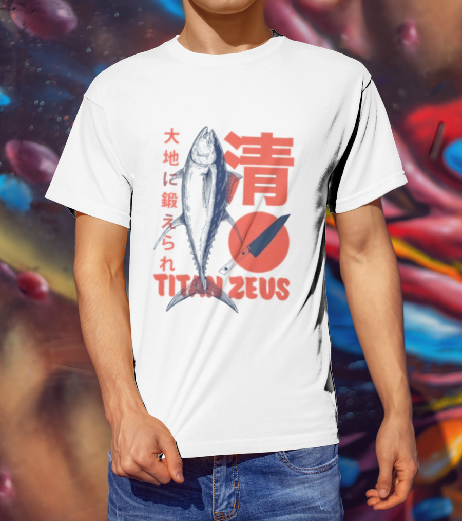 Titan Zeus Japanese Tuna Fish T-Shirt
