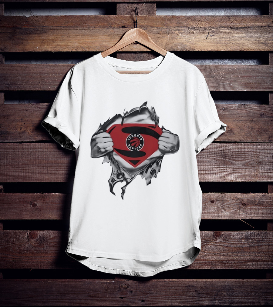 Toronto Raptors NBA Superman T-Shirt