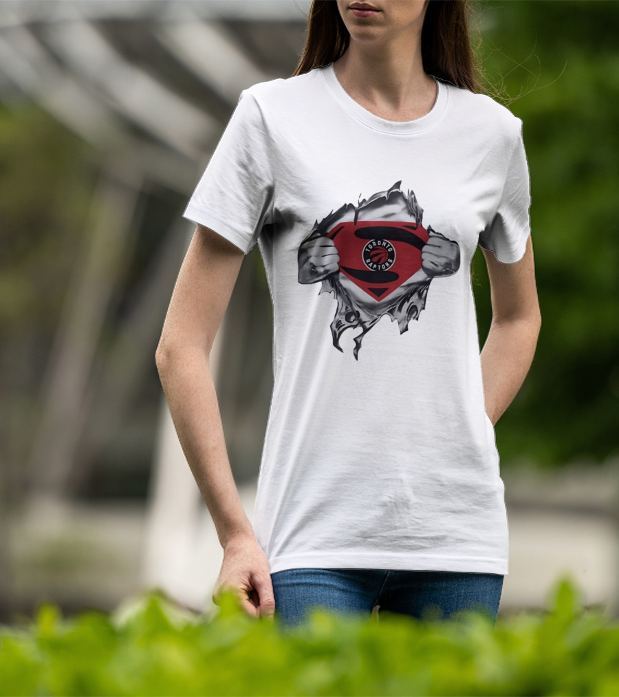Toronto Raptors NBA Superman T-Shirt